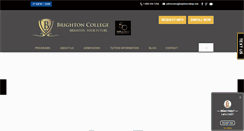 Desktop Screenshot of brightoncollege.edu